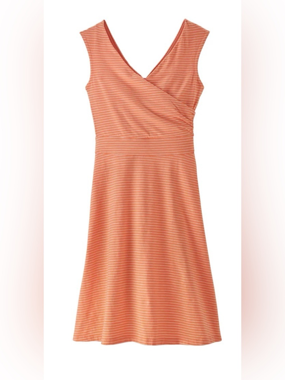 Patagonia Striped Faux Wrap Surplice Porch Song Dress High Tide Tigerlily Small
